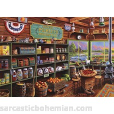 Buffalo Games Days to Remember Rickie Pickett's Mercantile 500 Piece Jigsaw Puzzle B073Y9HWHC